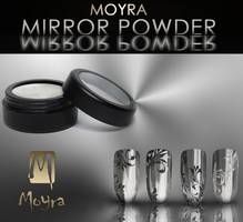 Moyra HOLO MIRROR POWDER Nr.02 Rose Nageldesign, Nail Art, Mirror Powder, Spiegelpulver, make-up, nägel, jolifin, beauty, alessandro, fingernägel